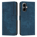 Custodia per telefono in pelle con motivo a righe Skin Feel con cordino, For Infinix Smart 10 4G, For Infinix GT 30 Pro, For Infinix Note 50s, For Infinix Note 50x