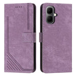 Custodia per telefono in pelle con motivo a righe Skin Feel con cordino, For Infinix Smart 10 4G, For Infinix GT 30 Pro, For Infinix Note 50s, For Infinix Note 50x