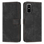 Custodia per telefono in pelle con motivo a righe Skin Feel con cordino, For Infinix Smart 10 4G, For Infinix GT 30 Pro, For Infinix Note 50s, For Infinix Note 50x
