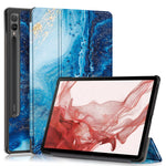 Custodia tablet in pelle con supporto per Galaxy Tab A9