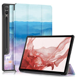 Custodia tablet in pelle con supporto per Galaxy Tab A9