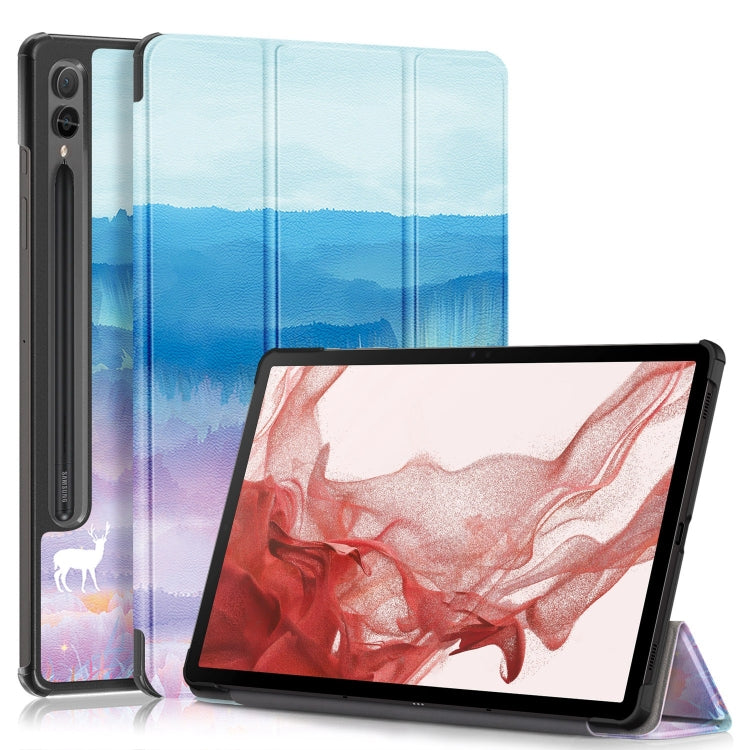 Custodia tablet in pelle con supporto per Galaxy Tab A9