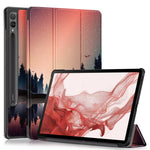 Custodia tablet in pelle con supporto per Galaxy Tab A9