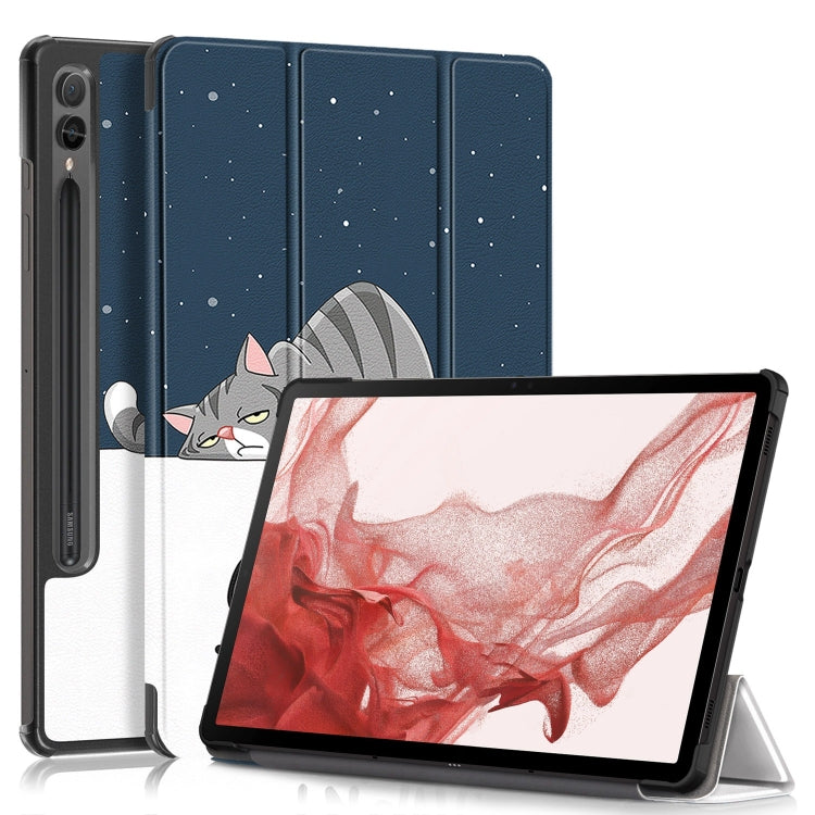 Custodia tablet in pelle con supporto per Galaxy Tab A9