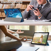 Custodia tablet in pelle con supporto per Galaxy Tab A9