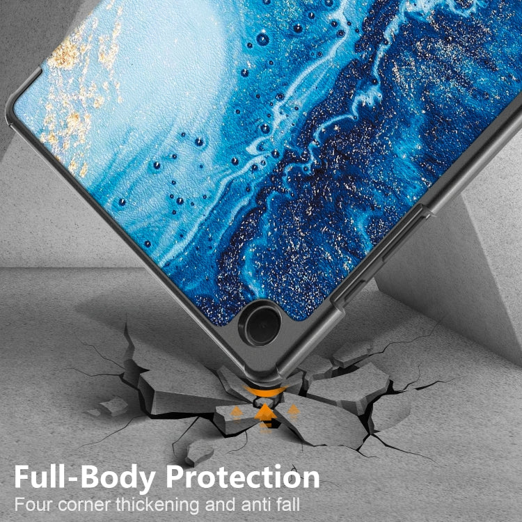 Custodia tablet in pelle con supporto per Galaxy Tab A9
