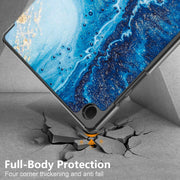 Custodia tablet in pelle con supporto per Galaxy Tab A9