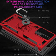 Custodia antiurto TPU con supporto 360° per Galaxy Note 20+