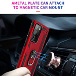 Custodia antiurto TPU con supporto 360° per Galaxy Note 20+