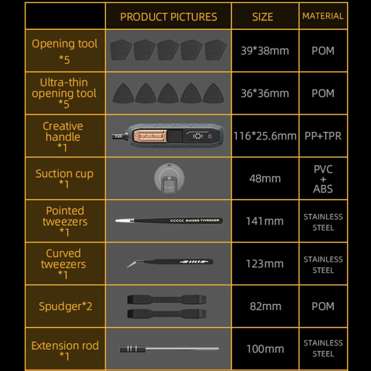 Jakemy JM-8192 186 in1 CR-V Precision Screwdriver Set, JM-8192