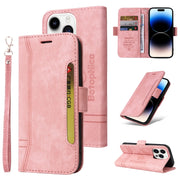Custodia in pelle BETOPNICE per iPhone 15