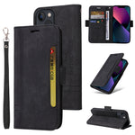 Custodia in pelle per iPhone 15, 15 Pro, 15 Pro Max e 15 Plus
