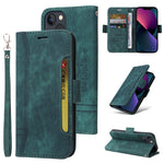 Custodia in pelle per iPhone 15, 15 Pro, 15 Pro Max e 15 Plus