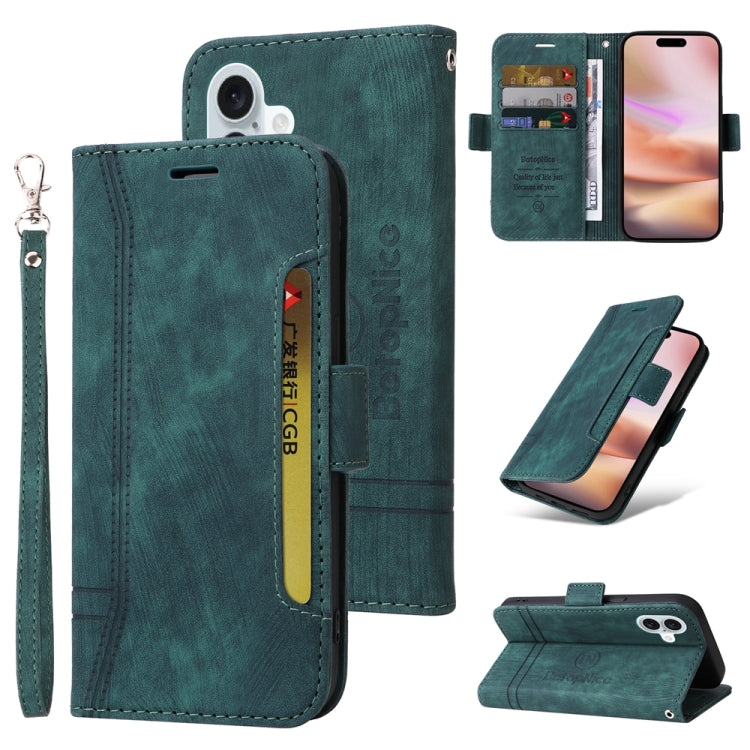 Custodia in pelle BETOPNICE per iPhone 16 Pro Max, Pro, Plus