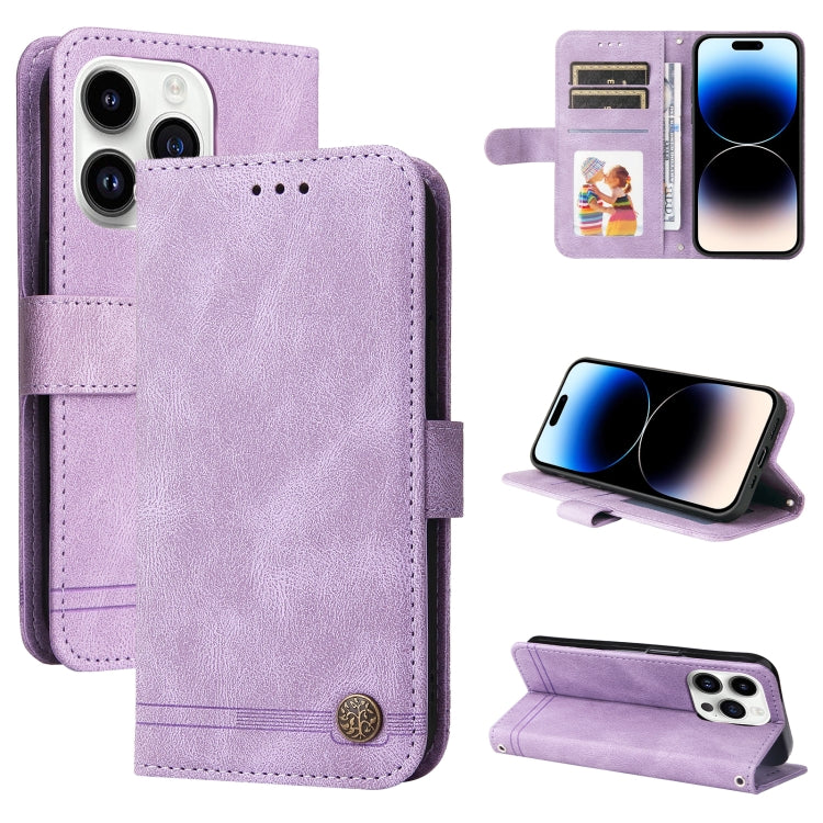 Custodia portafoglio in pelle per iPhone 16 e 15