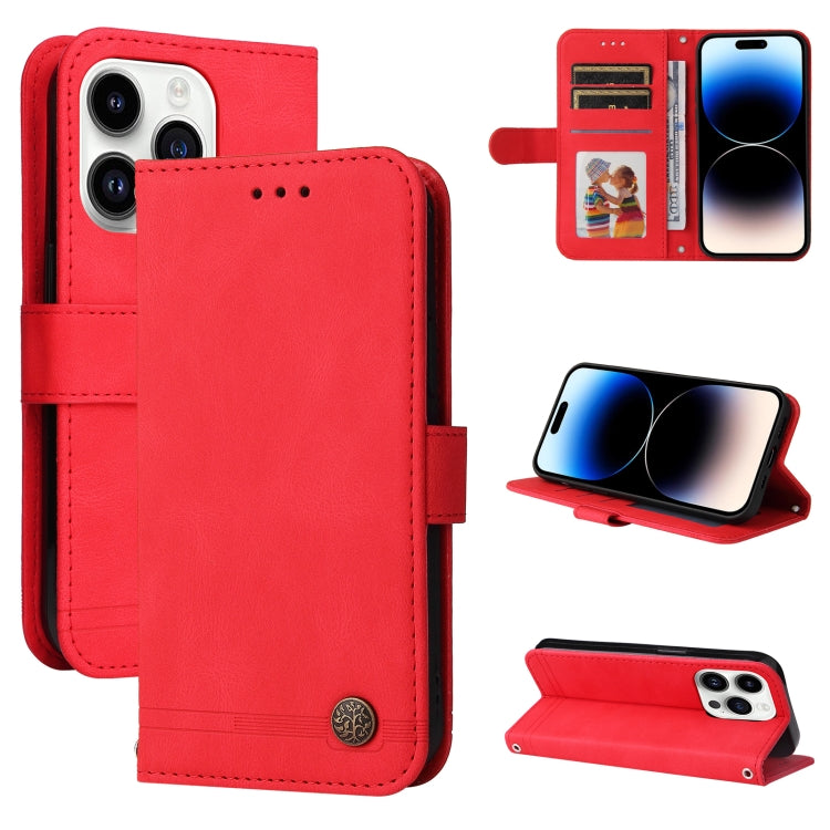 Custodia portafoglio in pelle per iPhone 16 e 15