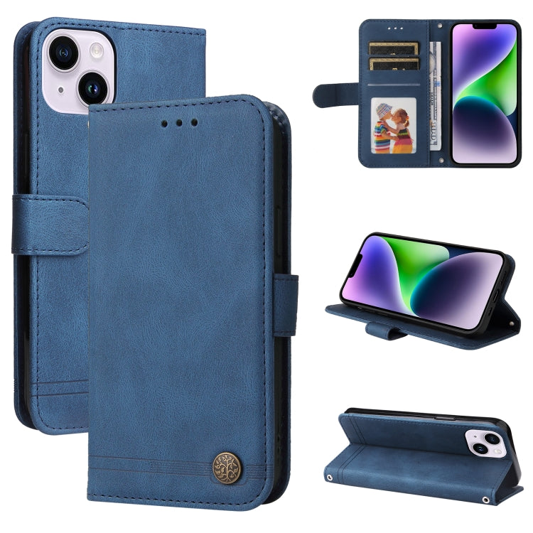 Custodia in pelle Skin Feel per iPhone 15