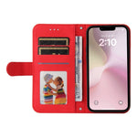 Custodia in pelle Skin Feel per iPhone 16 compatibile