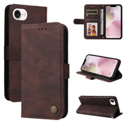 Custodia in pelle Skin Feel per iPhone 16