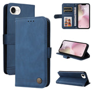 Custodia in pelle Skin Feel per iPhone 16