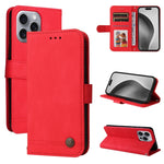 Custodia in pelle Skin Feel per iPhone 15 e 16