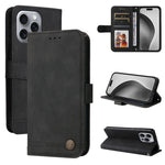 Custodia in pelle Skin Feel per iPhone 15 e 16