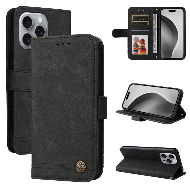 Custodia in pelle Skin Feel per iPhone 15 e 16