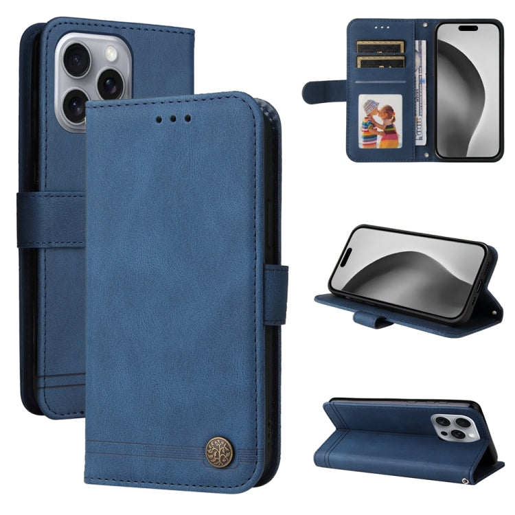 Custodia in pelle Skin Feel per iPhone 15 e 16