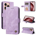 Custodia in pelle Skin Feel per iPhone 15 e 16