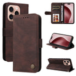Custodia in pelle Skin Feel per iPhone 15 e 16