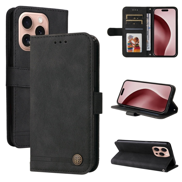 Custodia in pelle Skin Feel per iPhone 15 e 16