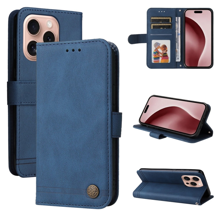 Custodia in pelle Skin Feel per iPhone 15 e 16