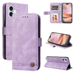 Custodia in pelle Skin Feel per iPhone 15 e 16