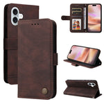 Custodia in pelle Skin Feel per iPhone 15 e 16