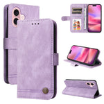 Custodia portafoglio in pelle per iPhone 16 e 15