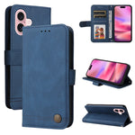 Custodia portafoglio in pelle per iPhone 16 e 15
