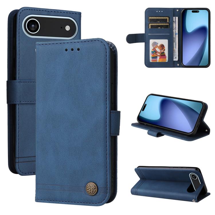 Custodia in pelle Skin Feel per iPhone 15 e 16