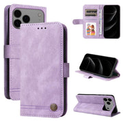 Custodia in pelle Skin Feel per iPhone 16