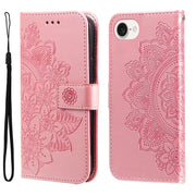 Custodia in pelle goffrata per iPhone 16