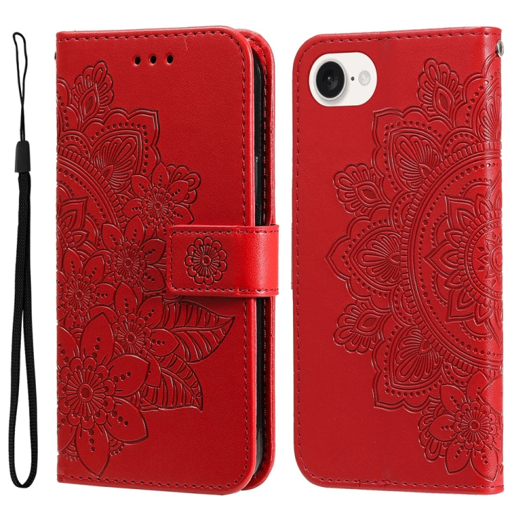 Custodia in pelle goffrata per iPhone 16 compatibile