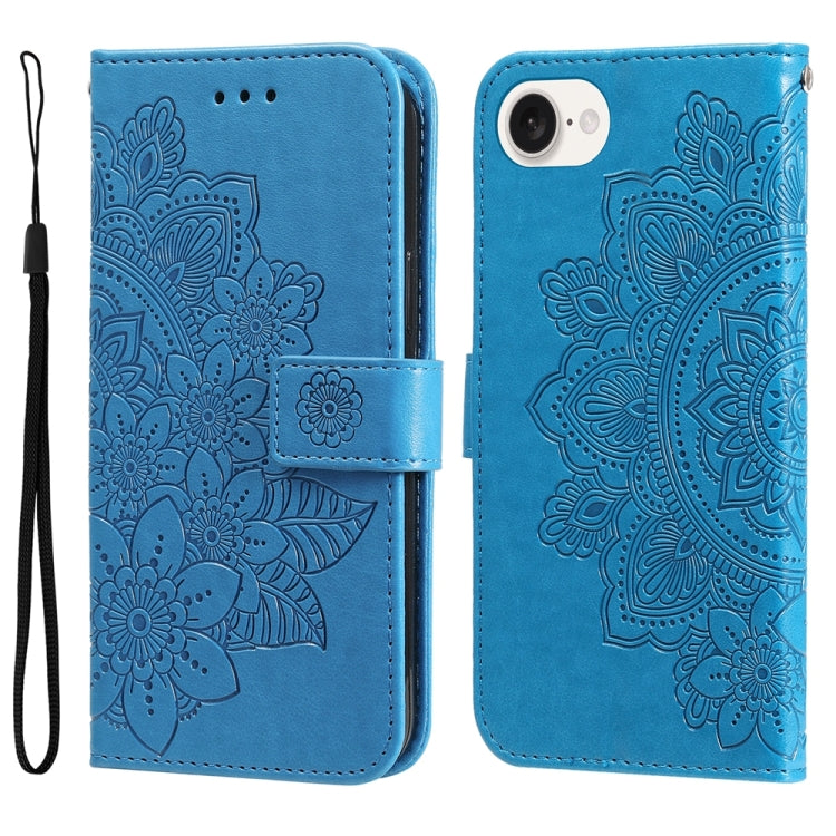 Custodia in pelle goffrata per iPhone 16 compatibile