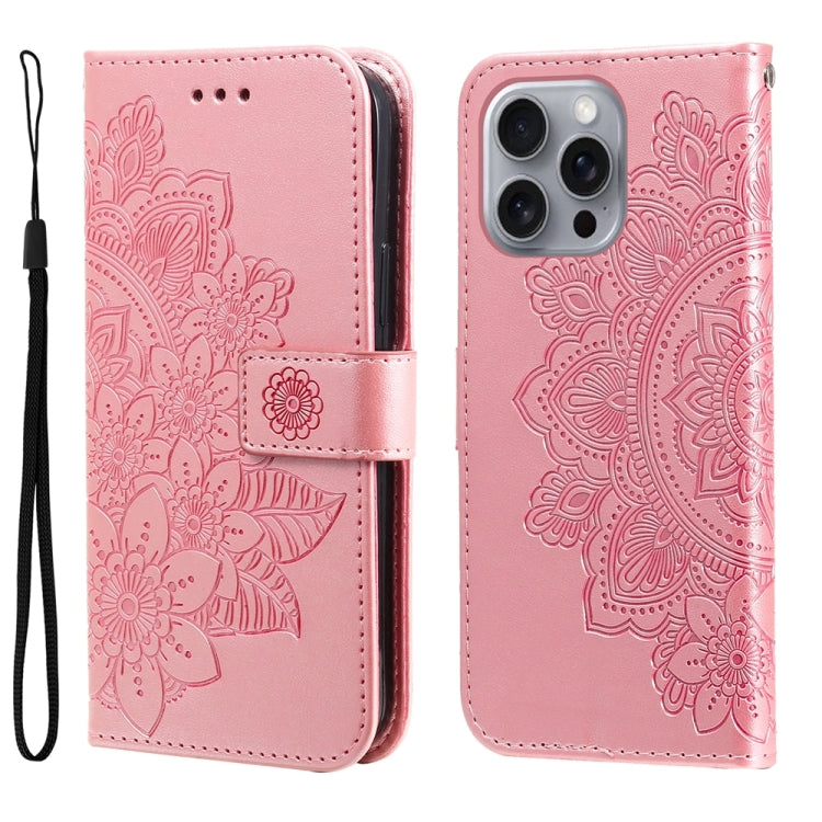 Custodia in pelle goffrata per iPhone 15 e 16