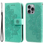 Custodia in pelle goffrata per iPhone 15 e 16
