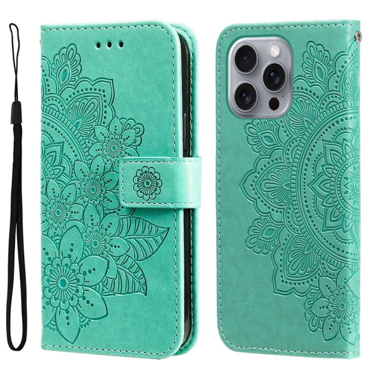 Custodia in pelle goffrata per iPhone 15 e 16