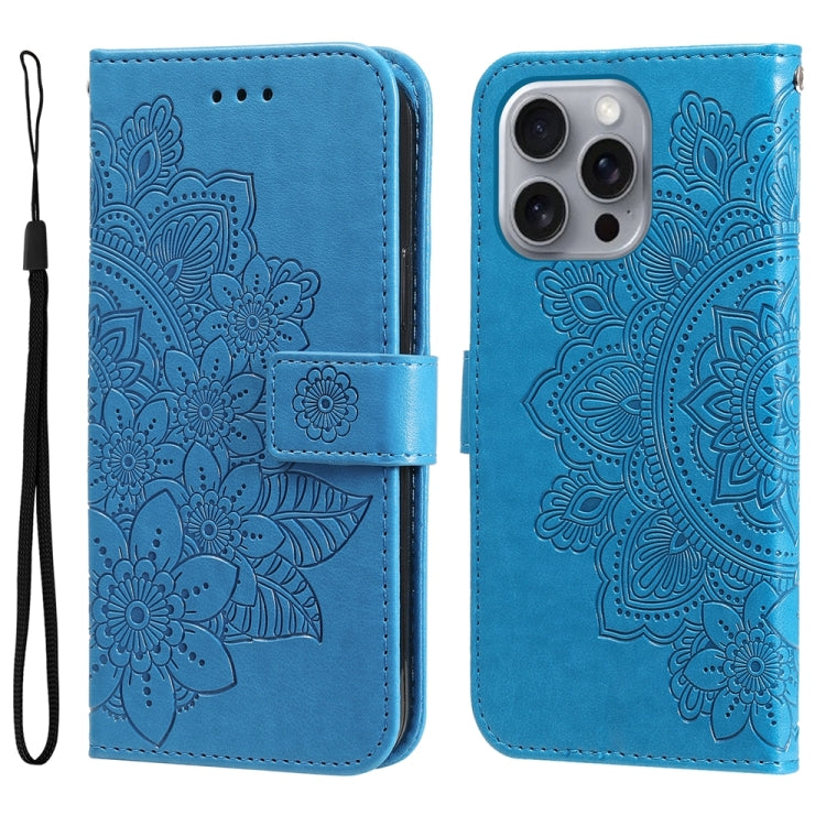 Custodia in pelle goffrata per iPhone 15 e 16