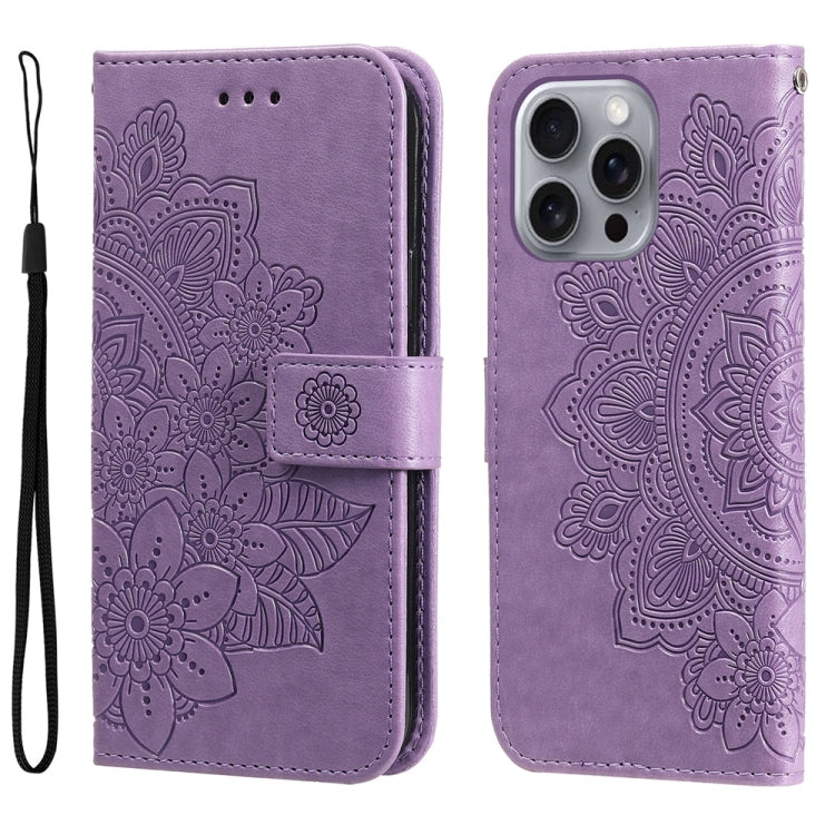 Custodia in pelle goffrata per iPhone 15 e 16
