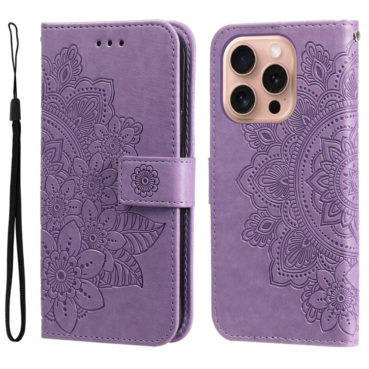 Custodia in pelle goffrata per iPhone 15 e 16