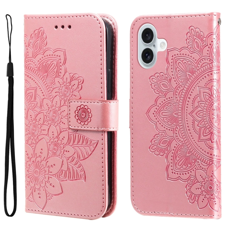 Custodia in pelle goffrata per iPhone 15 e 16