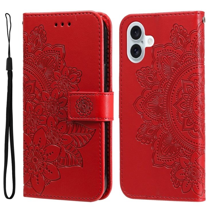 Custodia in pelle goffrata per iPhone 15 e 16