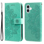 Custodia in pelle goffrata per iPhone 15 e 16